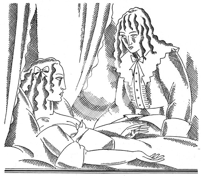 Scene from Moll Flanders, 1929. Artist: John Austen