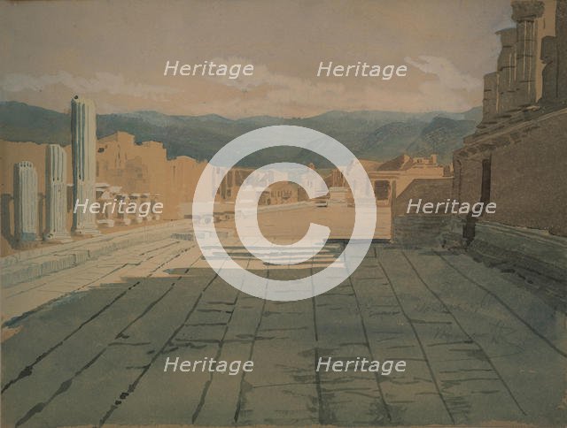 Pompeii, 1876. Artist: Kramskoi, Ivan Nikolayevich (1837-1887)