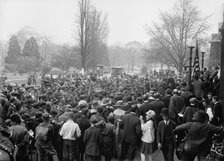 Boy Scouts, at Department of Agriculture, 1917. Creator: Harris & Ewing.