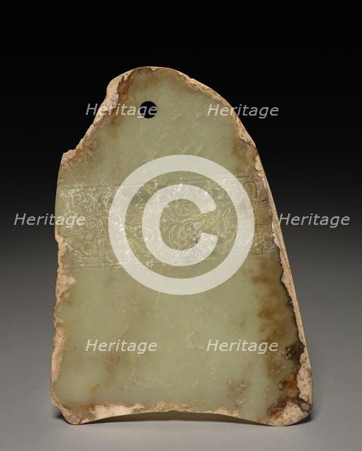 Blade Incised with Animal Masks, 960- 1279. Creator: Unknown.