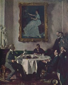 'Homage to Manet', 1909, (c1950). Creator: William Newenham Montague Orpen.