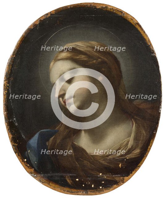 Head of the Virgin. Creator: Elisabetta Sirani.