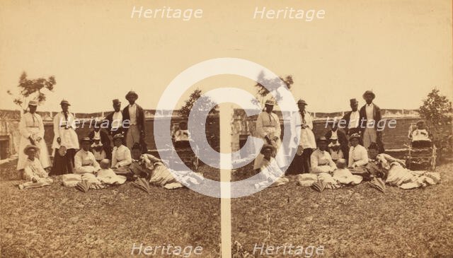 Brethern and sisters- Florida, c1850-c1930. Creator: D. J. Ryan.