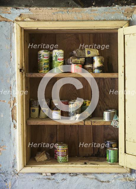 Interior detail, Bunksland Farmhouse, East Anstey, Devon, 2018. Creator: James O Davies.