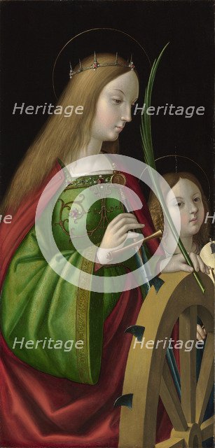 Saint Catherine of Alexandria, 1514. Artist: Antonio de Solario (active 1502-1518)