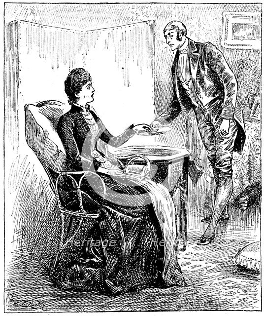 Footman, 1888. Artist: Anon