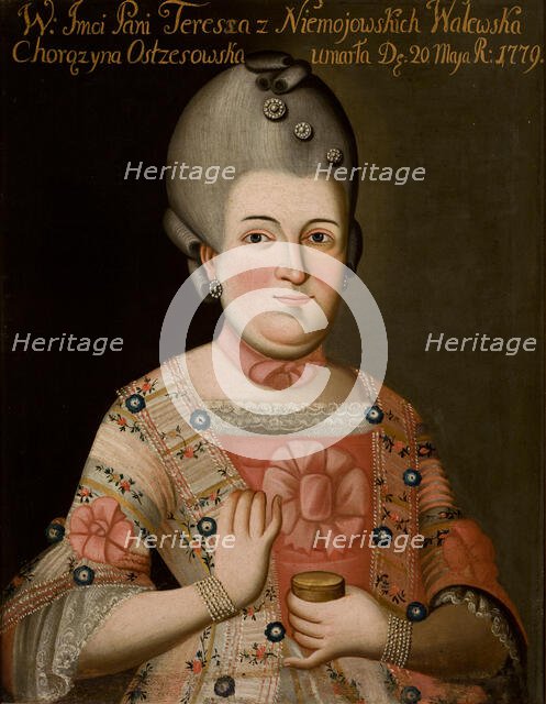 Portrait of Teresa Walewska, c1780. Creator: Unknown.