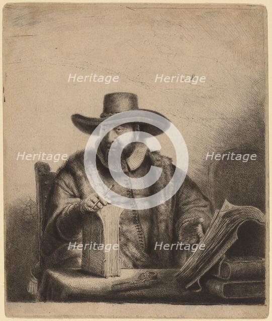 Cornelis Claesz Anslo, 1641. Creator: Rembrandt Harmensz van Rijn.