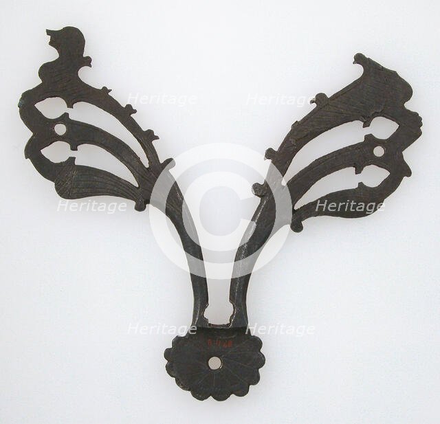 Ornamental Lock, German, 15th century. Creator: Unknown.