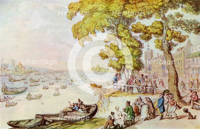 'The Chelsea Mall', 1929. Artist: Thomas Rowlandson