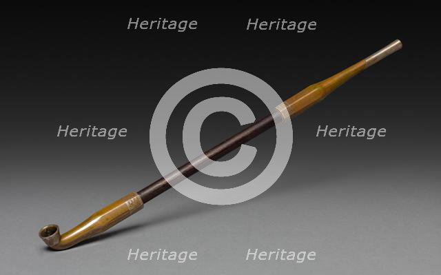 Tobacco Pipe, 18th-19th century. Creator: Unknown.