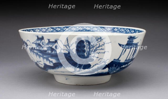 Bowl, Worcester, c. 1770. Creator: Royal Worcester.
