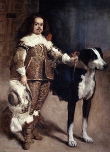 'Court Dwarf Don Antonio el Inglés', 1640-1645. Artist: Diego Velasquez