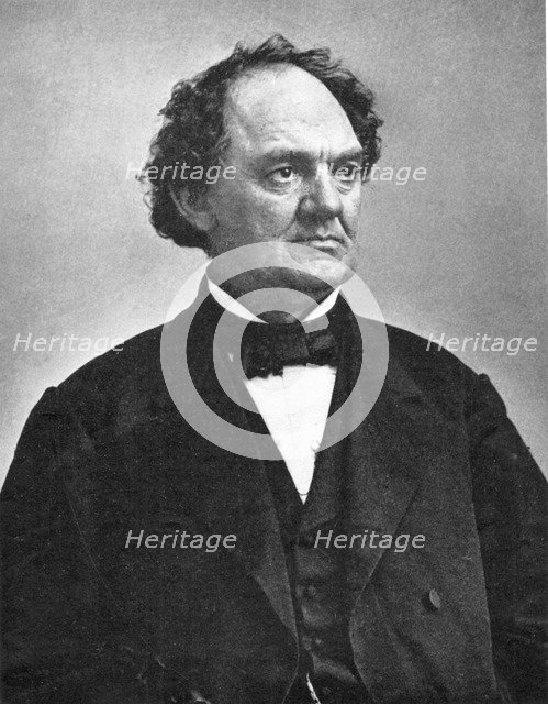 Phineas Taylor Barnum (1810-1891), American showman, 1864. Artist: Unknown