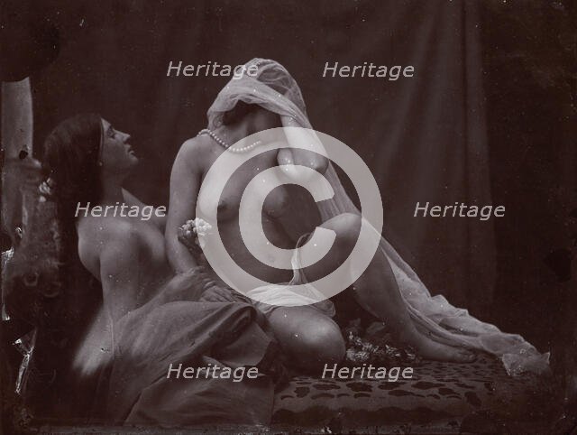 [Study for "Two Ways of Life"], ca. 1857, printed 1987. Creator: Oscar Gustav Rejlander.