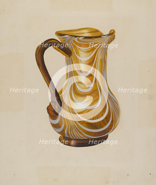 Pitcher, 1935/1942. Creator: Isidore Steinberg.
