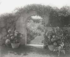 "Gray Gardens," Robert Carmer Hill house, Lily Pond Lane, East Hampton, New York, c1914. Creator: Frances Benjamin Johnston.