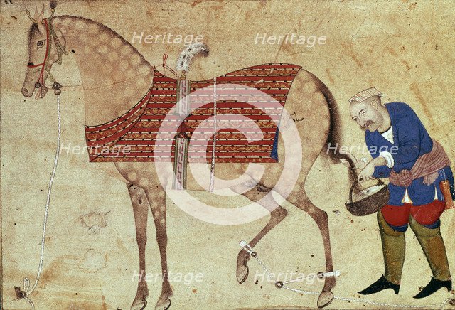 A Groom with a Horse, 1603-1604.