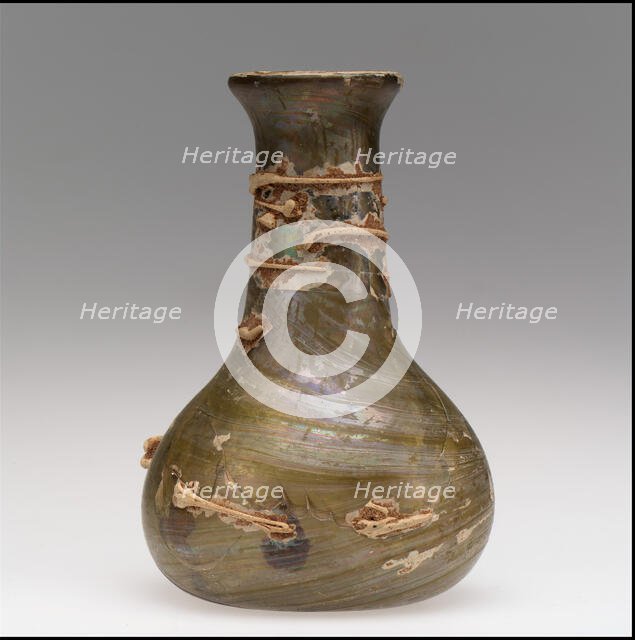 Bottle, Frankish, 5th-7th century. Creator: Unknown.