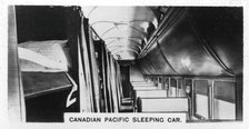 Canadian Pacific sleeping car, Canada, c1920s. Artist: Unknown