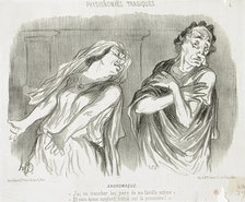 Andromaque, 1851. Creator: Honore Daumier.