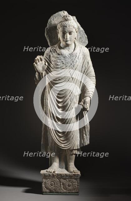 Buddha Shakyamuni (image 2 of 11), 2nd-early 3rd century. Creator: Unknown.