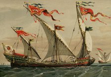 16th century-galleass garnished, 1879.  Creator: Unknown.