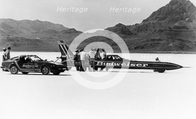 Budweiser Rocket, USA, 1979. Artist: Unknown