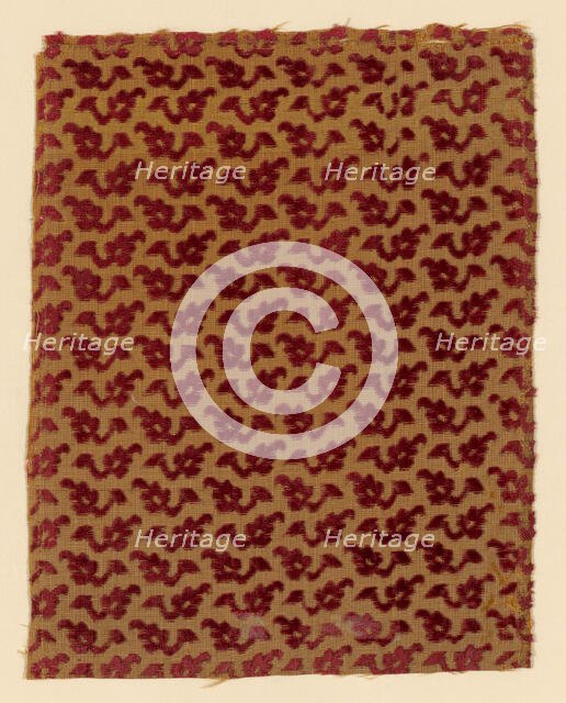 Fragment, Italy, 1600/50. Creator: Unknown.