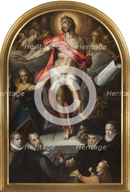 Epitaph of Goldsmith Nicolas Müller of Prague, ca 1592.