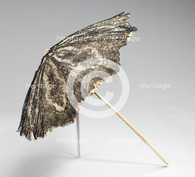 Parasol, French, 1875-80. Creator: Unknown.