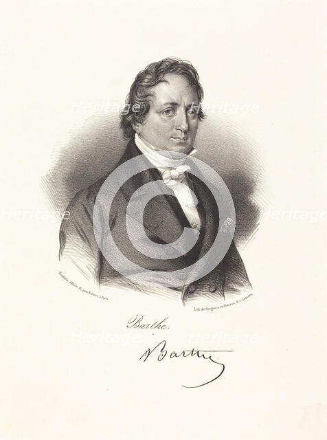 Portrait of Félix Barthe (1795-1863). Creator: Grégoire et Deneux (active 1842-1860).