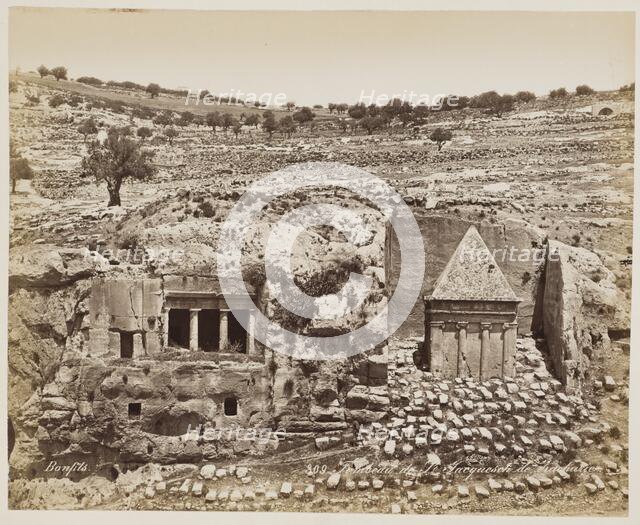 Tombe Du St. Jacquesch De ... #309, Printed c.1870. Creator: Felix Bonfils.