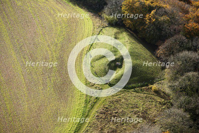 Uley Long Barrow (Hetty Pegler's Tump), Gloucestershire, c2011-c2017. Artist: Damian Grady.