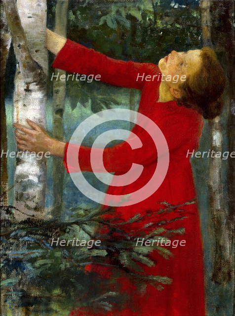 Birdsong, 1893. Creator: Ferenczy, Károly (1862-1917).