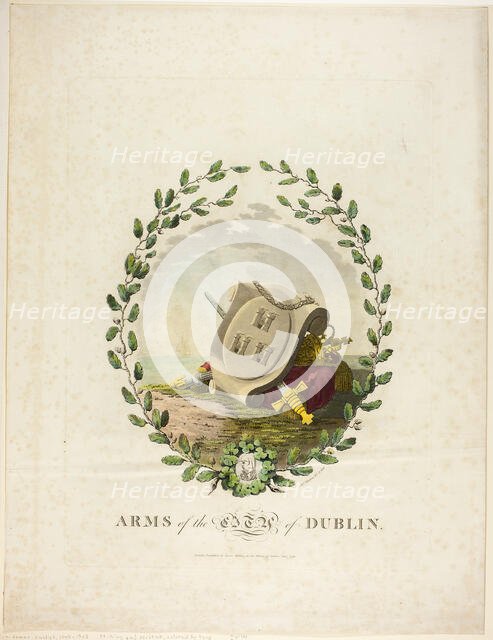 Dublin, published July 1792. Creator: James Malton.