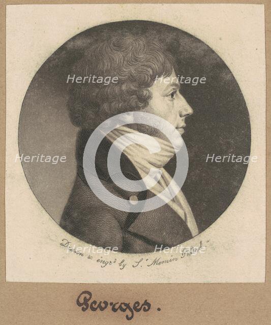 Georges, 1800. Creator: Charles Balthazar Julien Févret de Saint-Mémin.