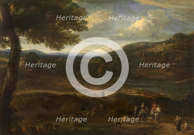 Landscape, late 17th-early 19th century. Creator: Cornelis Huysmans.