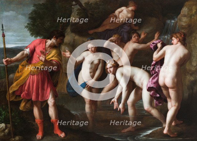 Diana and Actaeon. Artist: Turchi, Alessandro (1578-1649)