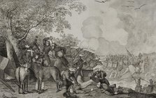 First Carlist War, (1833-1840): Battle of Elzaburu, (12 March 1835), 1845. Creator: Miranda.