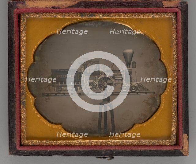 Untitled (Model of Brookline Steam Engine), 1858. Creator: Unknown.