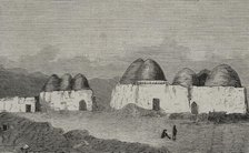 Traditional houses in Gundan, Afghanistan, 1878.  Creator: Unknown.