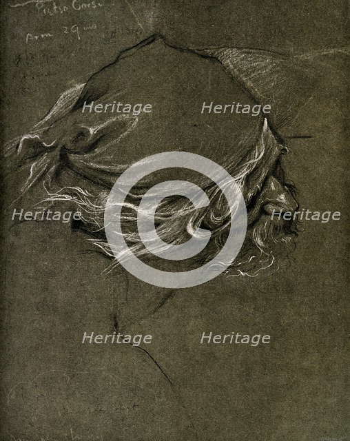 Study for 'The Sea Maiden', by Herbert J Draper, 1899. Artist: Unknown