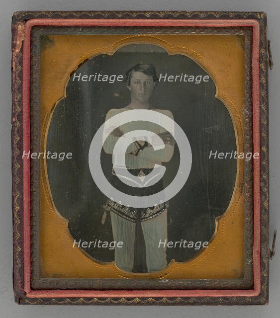 Untitled (Portrait of a Standing Man), 1867. Creator: Unknown.