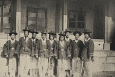 The special skills force known as Gyoryeonbyeongdae or Waepyeolgi, Korea's first modern..., 1880s. Creator: Anonymous.
