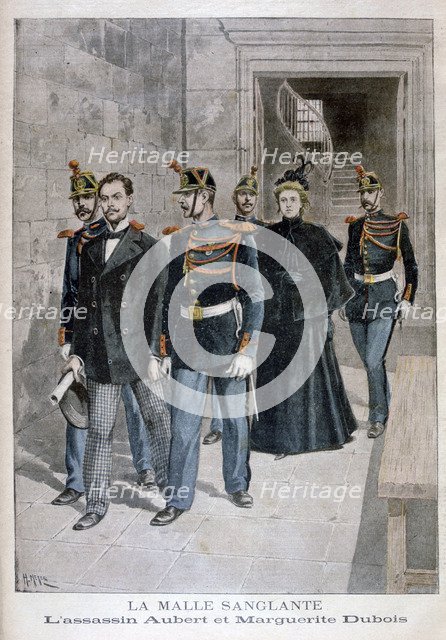 The assassin's Albert and Marguerite Dubois, 1896. Artist: Henri Meyer