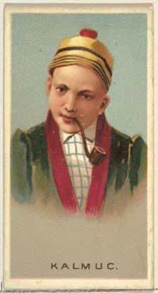 Kalmuc, from World's Smokers series (N33) for Allen & Ginter Cigarettes, 1888. Creator: Allen & Ginter.