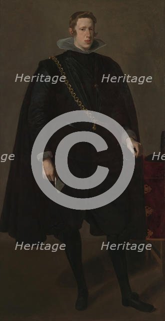 Philip IV (1605-1665), King of Spain, probably 1624. Creator: Diego Velasquez.