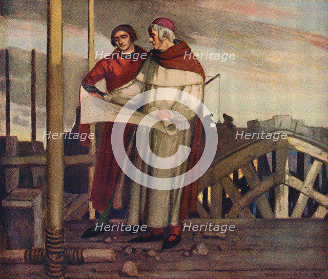 'William of Wykeham Building Winchester', 1912. Artist: Unknown.