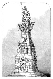 The Scheldt Emancipation Monument, Antwerp, 1883. Creator: Unknown.